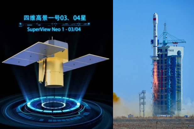 “一箭双星”，交大智慧托举四维高景双星成功入轨